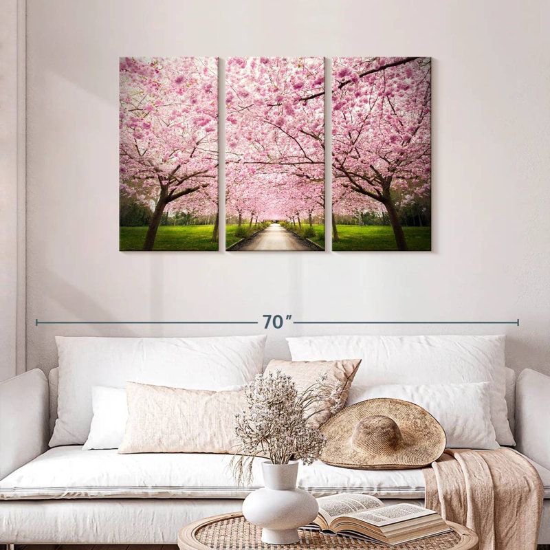 Harnek Walk Through Sakura Lane, 28" H x 45" W