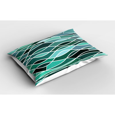 Polyester Machine Printed Sham Set