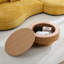 Table basse ronde en MDF avec rangement-332990704-486259237