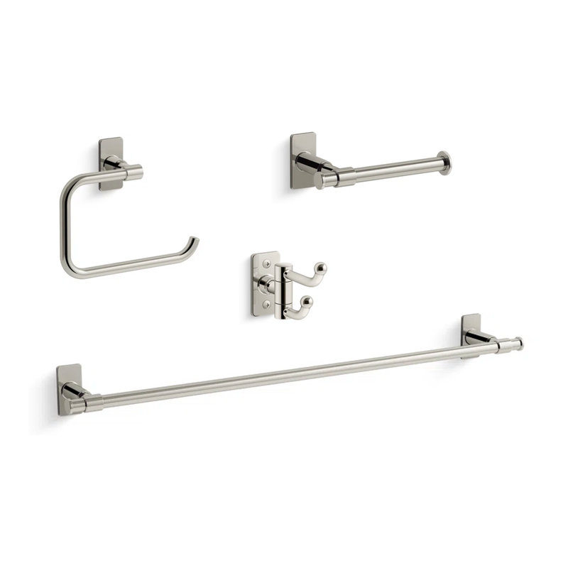 Ensemble de salle de bain Studio Mcgee, Nickel poli éclatant