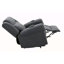 Fauteuil inclinable électrique en microfibre Domana