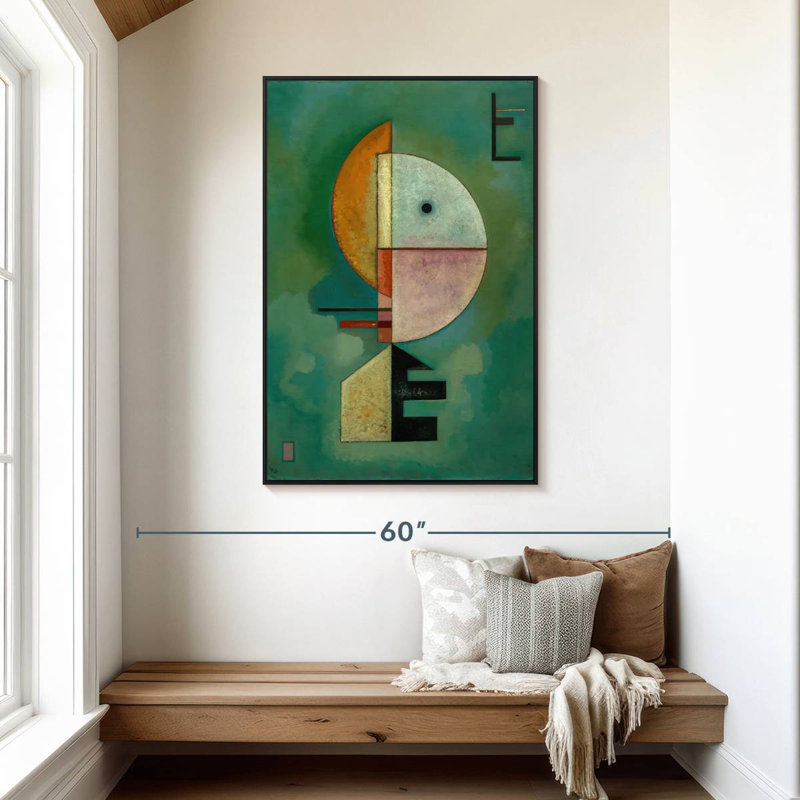 Upward, Floating Frame Black, 31" x 46"