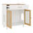 All-In-One Cat Litter Cabinet & Multi-Functional Side Table