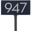 Floating 1-Line Lawn Address Sign-1599625405-1599625312