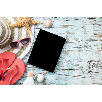 Summer Concept 1 Piece Wrapped Canvas Wall Art
