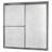 Chase 56" W x 58" H Single Sliding Framed Tub Door-19137687-19137684