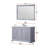 Single Bath Vanity with White Quartz Top-2102067649