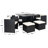 Klena 8 - Person Wicker Patio Dining Set with Square Table
