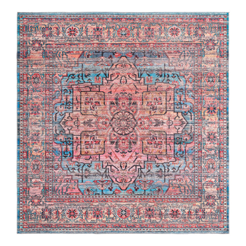 Tapis Maahru Hedgepeth Waning Moon, Carré 10 pi 6 po