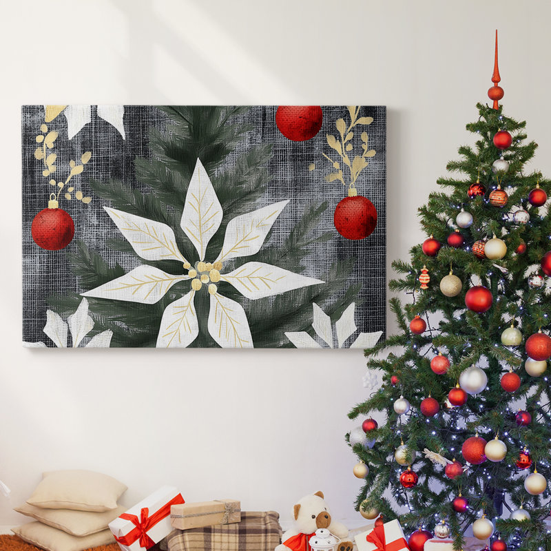 Christmas Holiday Arts - Toile tendue avec châssis XMA171730, H 18 po x l 27 po