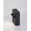 Black Integrated LED Outdoor Flush Mount
