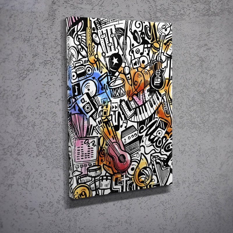 Superbe peinture sur toile décorative, 11,8 po x 15,7 po | 100% toile de qualité supérieure, cadre 100% bois (épaisseur: 1,2 po) | L'art mural parfait pour la décoration intérieure ajoute de l'élégance et du style à n'importe quelle pièce