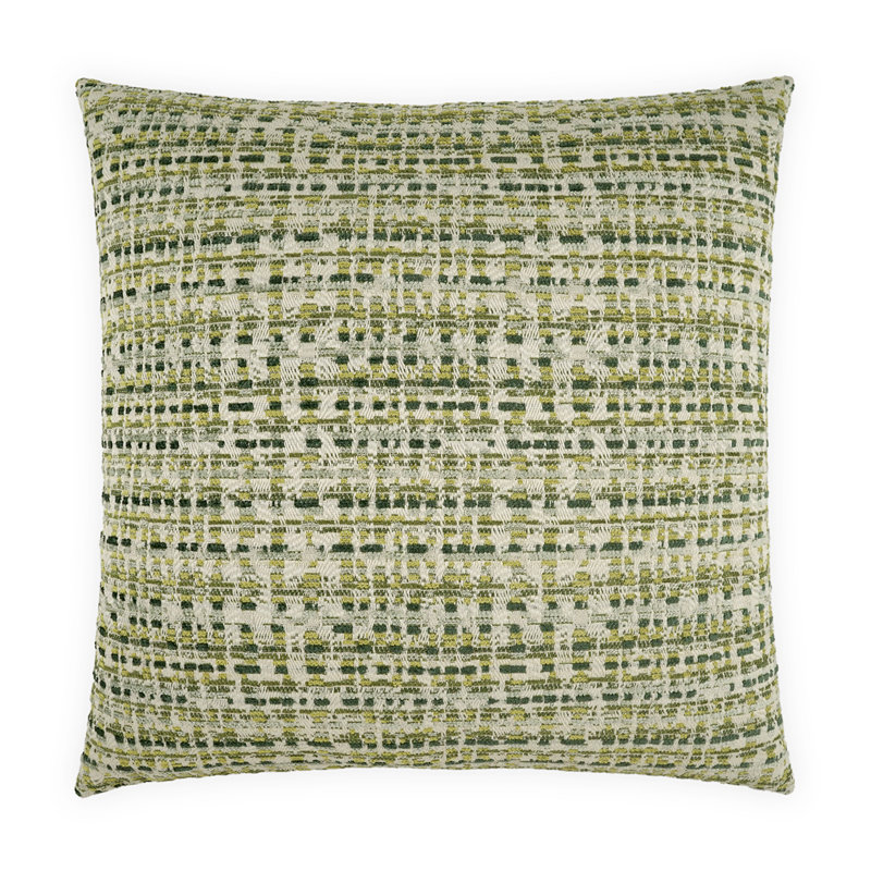 Mazzy Pillow Cover & Insert, Square 20", Green