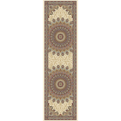 Tapis ivoire / gris Fossum