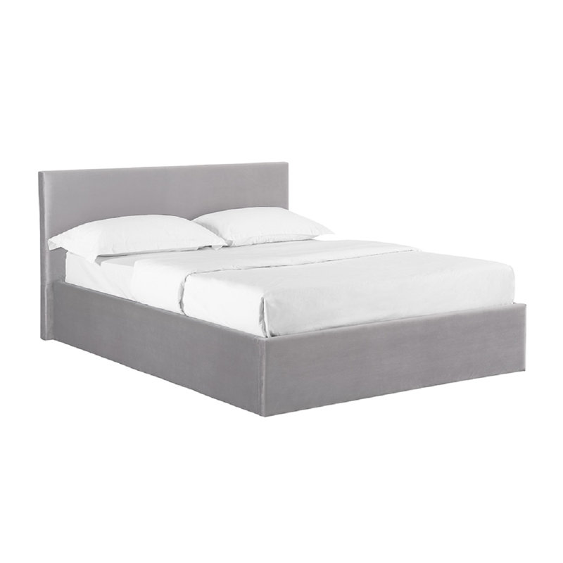 Upholstered Ottoman Lift Up Storage Bed, Kingsize (5')
