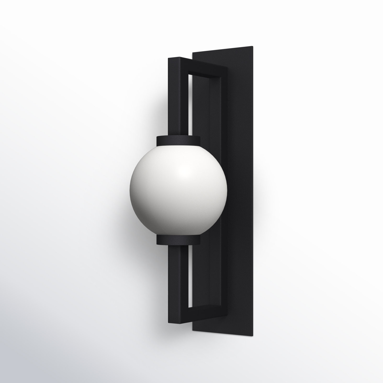 Sairy Single Light Outdoor Wall Light, 18.75" H x 6" W x 8" D