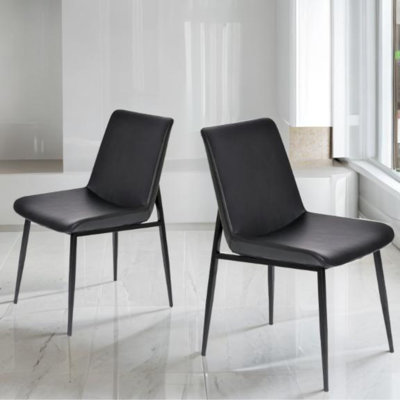 Alhanis Faux Leather Dining Chairs