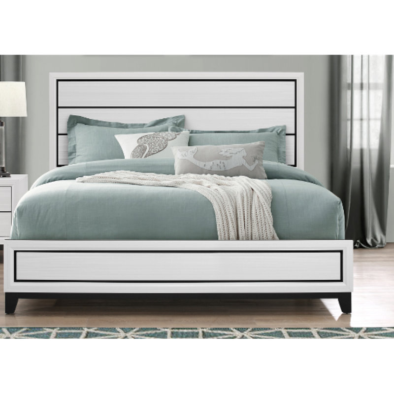 MIRAGE BLANC PLEIN DE LIT, Lit double, Blanc