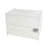 FixtureDisplays 1PK Acrylic Collection Box,Clear Ghost Acrylic Donation Fundraising 7x5.5"x5.5"