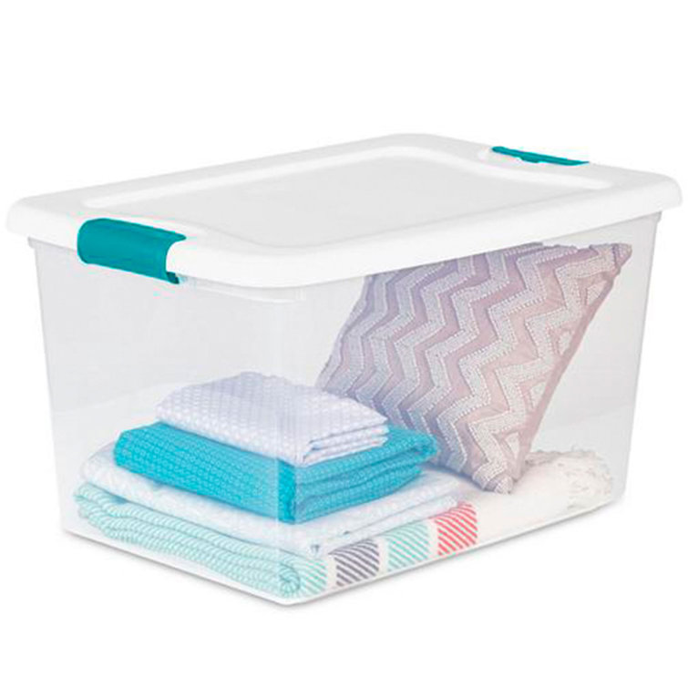 Sterilite Latching Stackable Storage Container w/ Lid
