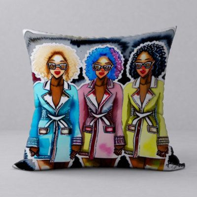 Reversible Throw Pillow