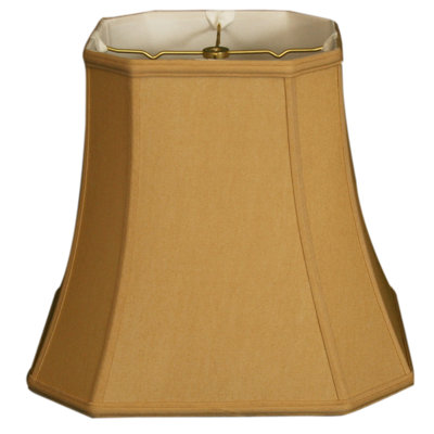 Abat-jour cloche en soie / shantung (araignée)