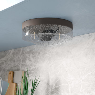 Plafonnier encastré 2 lumières 10,75 po