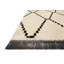 Tapis géométrique crème / gris anthracite Chris Loves Julia x Loloi Alice-913187822
