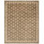 Oushak Oriental Hand-Knotted Wool Brown Area Rug-1162184883