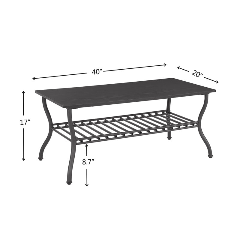 Ensemble de tables basses 3 pièces Modern Style