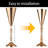 Tabletop Metal Wedding Flower Trumpet Vase-1043448783