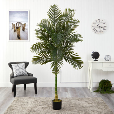 Faux Palm Tree in Planter