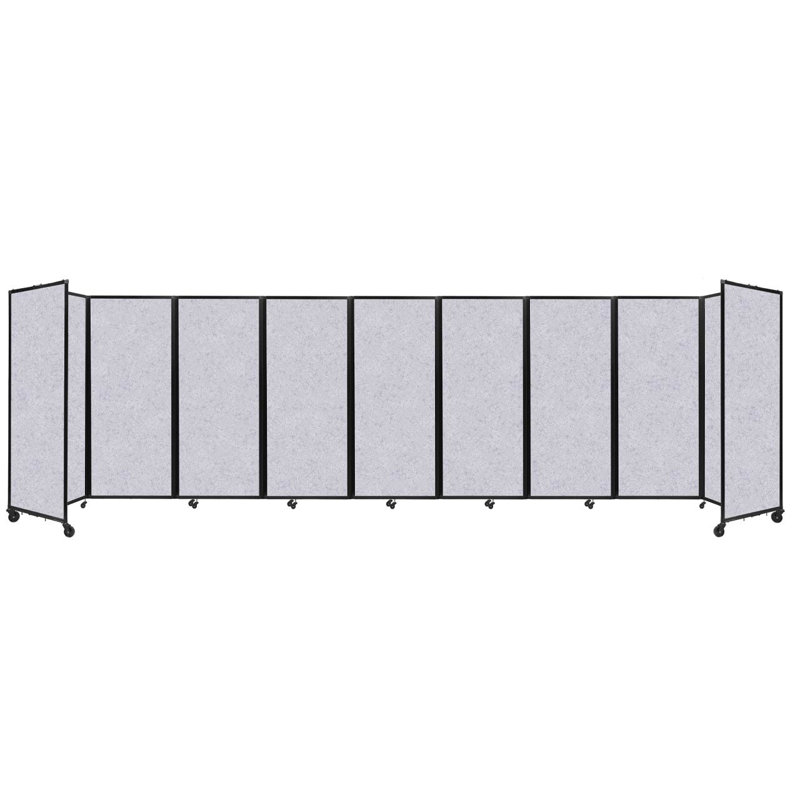 Cloison murale en polycarbonate 360, H 82 po x l 300 po x P 1 po, Galet