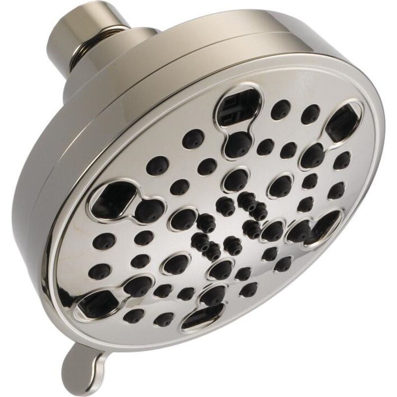 Pomme de douche fixe multifonctionnelle avec technologie H2okinetic, Acier inoxydable Brilliance, 2.0 GPM