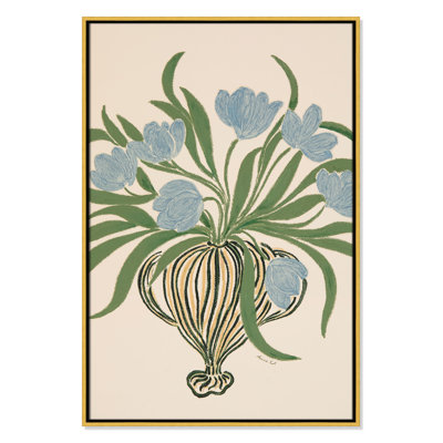 Colette "La Poire Blue Tulips" Print