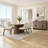 Marielle Shelter Upholstered Dining Chair, Cocoa/Ivory