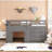 Donatello Kids Twin Loft Bed with Drawers-950451520