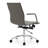 Modern Office Desk Chair | PU Leather Ribbed Back | Adjustable Height-755031124-786233394