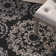 Tapis noir Fonzo
