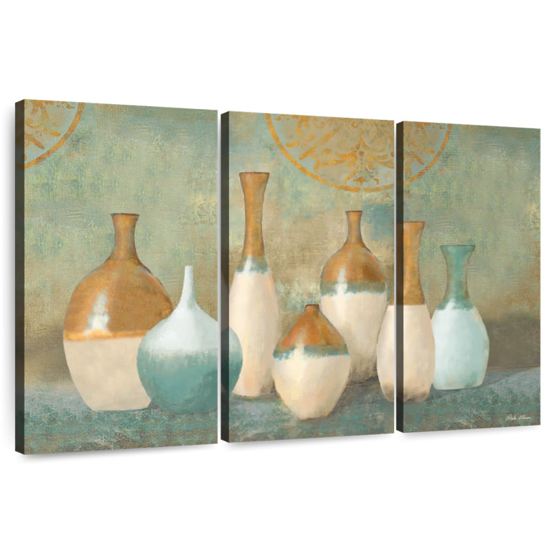 Senne Ivory Vessels, 20" H x 33" W