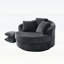 Chaise longue moderne avec 5 coussins amovibles pour le salon et la chambre à coucher-241121983