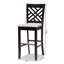 Tabouret de comptoir en bois massif de 25 po Fraserburgh-1160400886-1160400887-1160400393