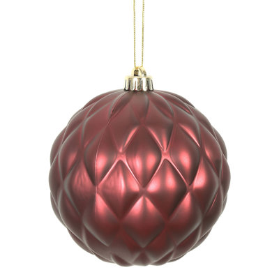 Matte Pine Cone Ornament Pinecone Ornament