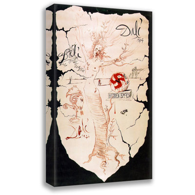 Hidden Faces by Salvador Dali Gallery Wrapped Canvas