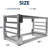 5 Tier Aluminum Bun Pan Rack