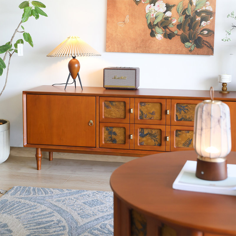 Nouveau meuble télé vintage chinois, Brun