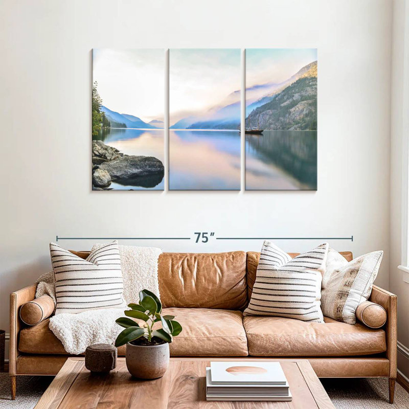 Alvord Stehekin au lac Chelan, H 36 po x l 57 po