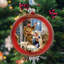 5.5'' Glass Holiday Shaped Ornament