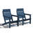 HDPE All-Weather Solid Panel Adirondack Chair-1040666704