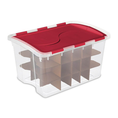Holiday Christmas Ornament Storage